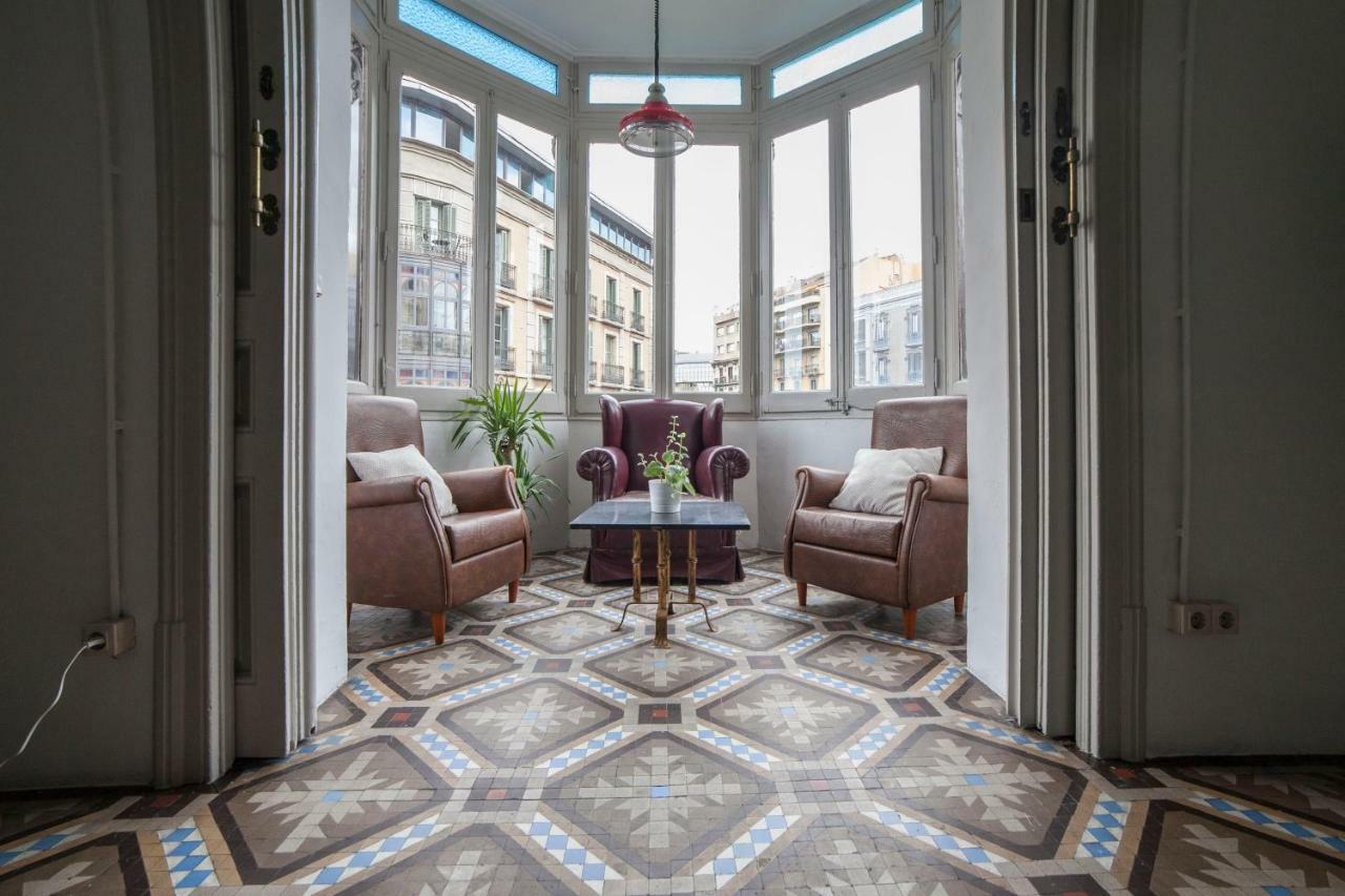 B21-Apartamento Modernista Para Grupos Barcelona Buitenkant foto